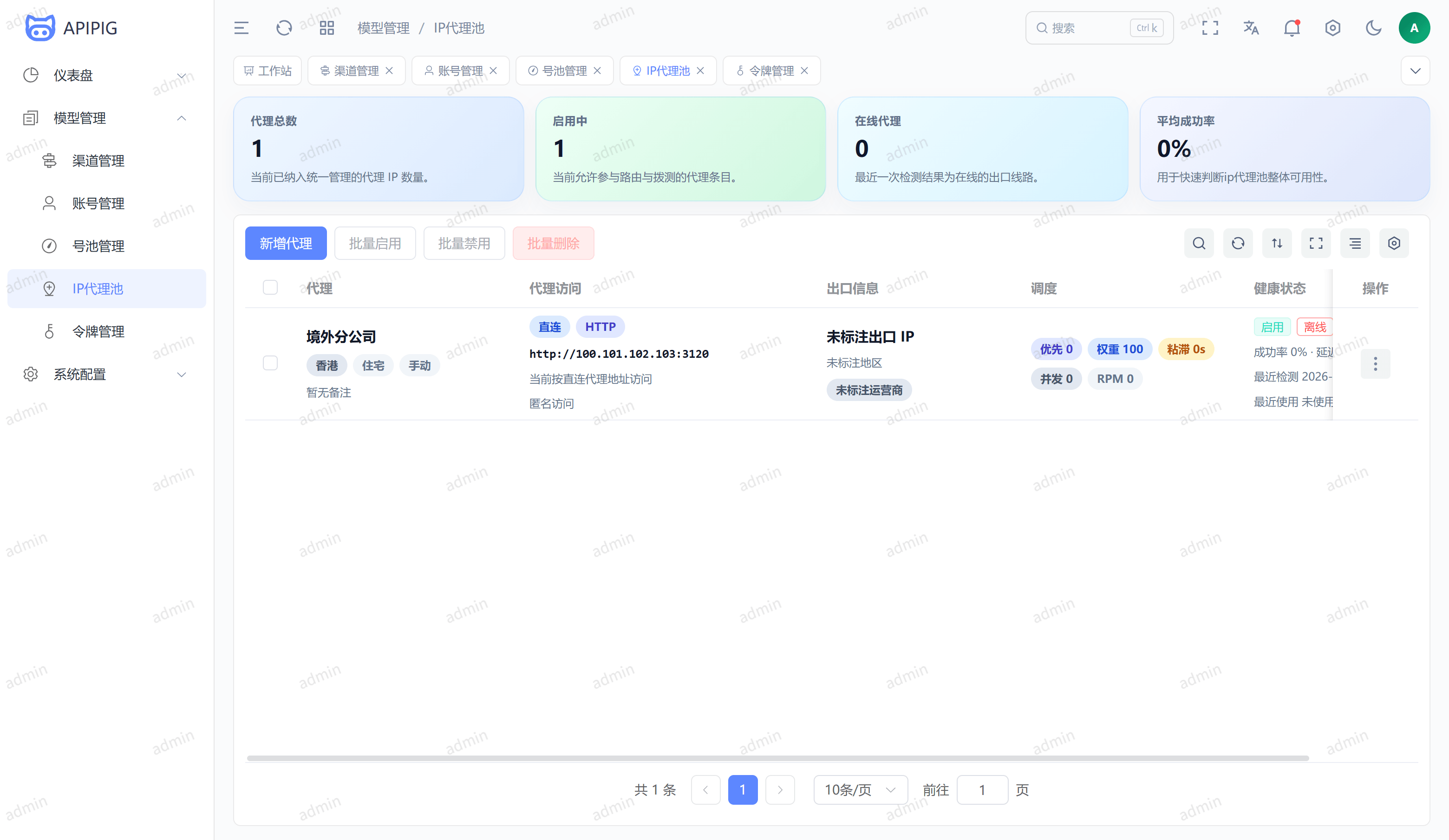 IP代理池